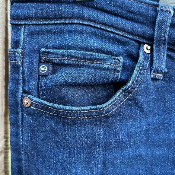 AG Adriano Goldschmied Cigarette Leg Skinny Ankle Jeans Size 28 Regular - Picture 2 of 12